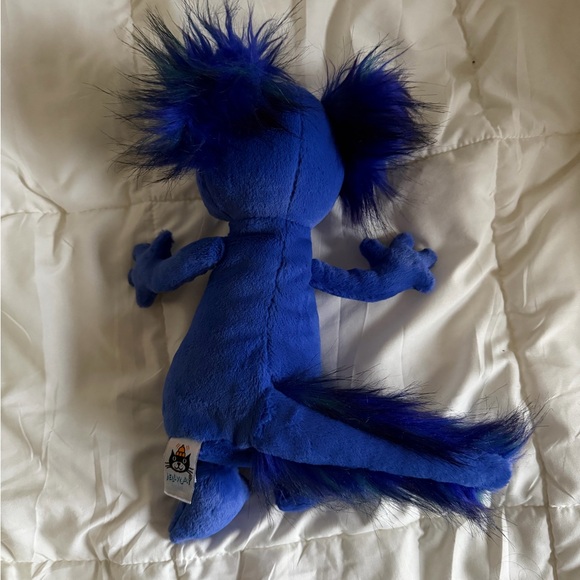 Jellycat andie axolotl blue large NWOT - Picture 2 of 2